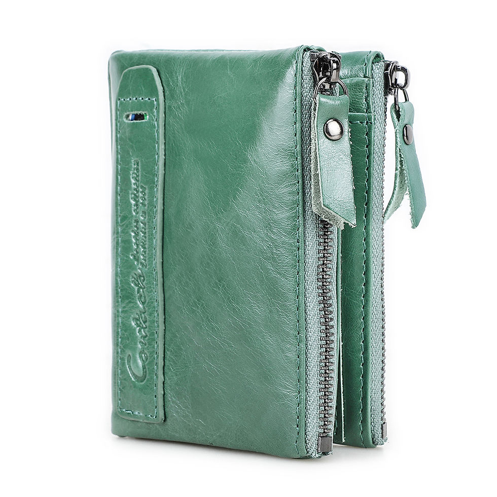 Thumbnail: CONTACT'S Genuine  Leather Short Wallets for Women Luxury Designer Card Holder C