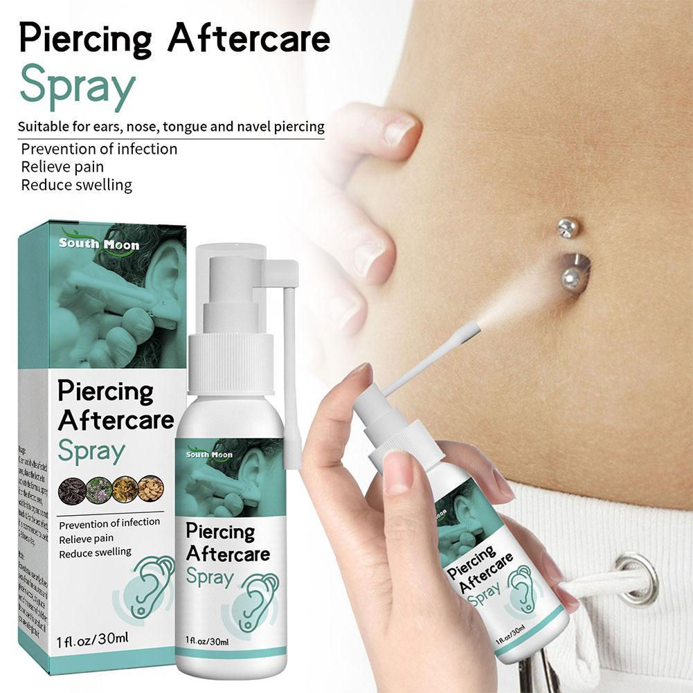 30ml Piercing Aftercare Spray Disinfection Earrings Earwax Portable Liquid Ear S