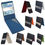 Thumbnail: Men's Faux Leather Money Clip Slim Wallet ID Credit Card Holder Purse Proper