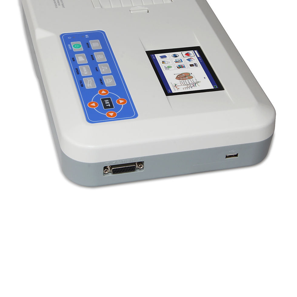 Thumbnail: CONTEC ECG300G-VET Veterinary Equipment cardiograph machine holter vet