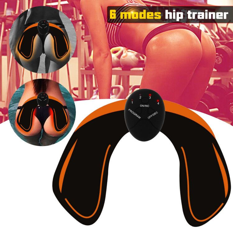 Thumbnail: USB Rechargeable Wireless EMS Muscle Stimulator ABS Abdominal Muscle Trainer Ton