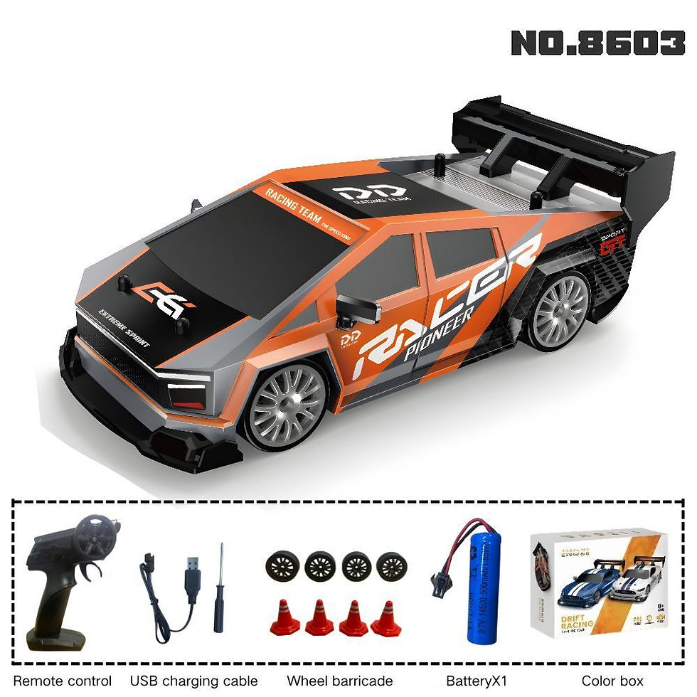 Thumbnail: GTR Mustang AE86 1:24 Speed Children's Toy Car 2.4G Model Drift Remote Control C
