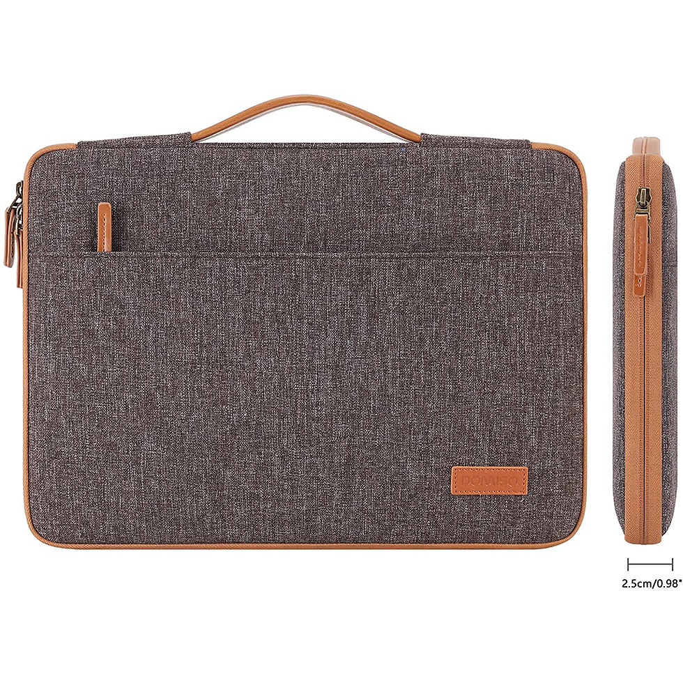 Thumbnail: DOMISO 10",11",13",14“,156”,17“ Inch Laptop Sleeve Case Briefcase Water-Re