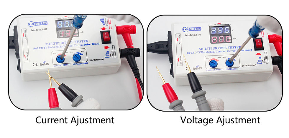 Thumbnail: YEKMLCO KT4H 0-330V LED TV Backlight Tester Smart-Fit Manual Voltage Adjustment 