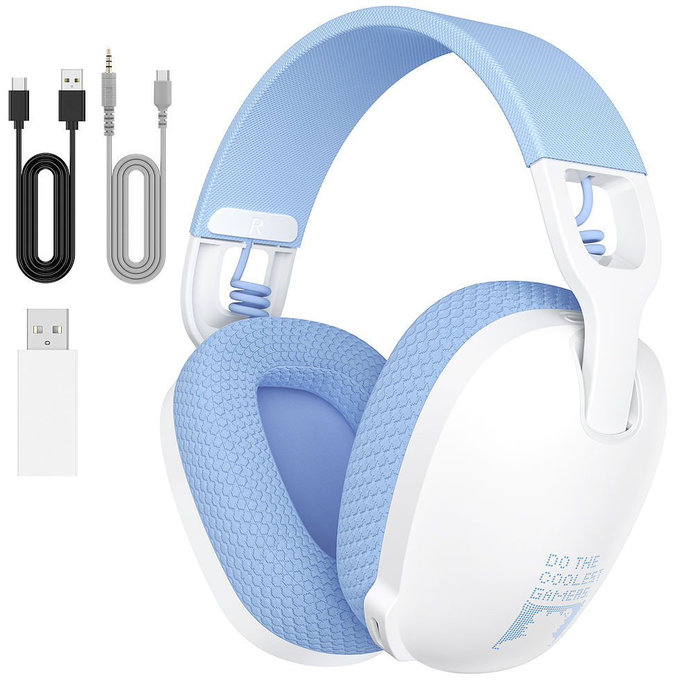 Thumbnail: ONIKUMA 2024 New Three-mode Headset Gaming Headset Wireless Gaming Headset 