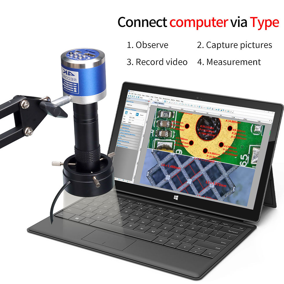 Thumbnail: ZONGMAI 1080P 4K FULL HD Industrial Microscope C-Mount Digital Camera 