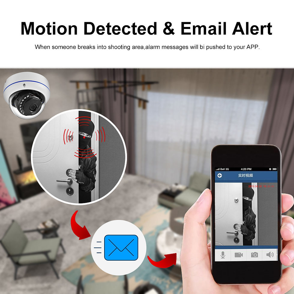 Thumbnail: Gadinan XMEYE Outdoor Face Detect Vandal-proof HD 4K IP Camera Audio IR Night Vi