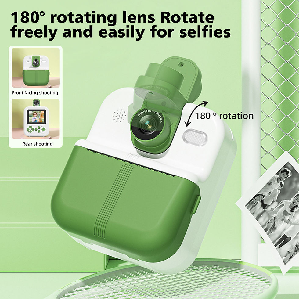 Thumbnail: Digital Camera Instant Print 48MP Children Camera Boys Girls Birthday Gifts 1080