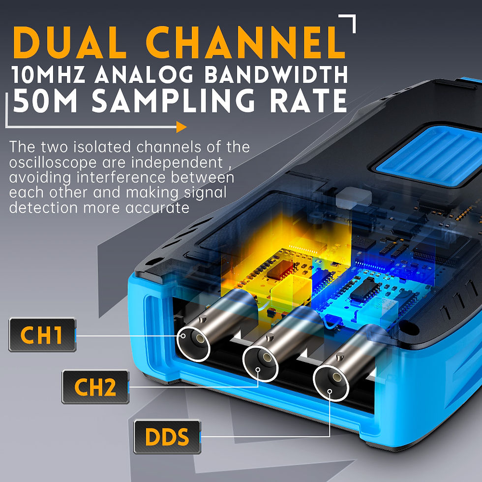 Thumbnail: High-Precision 2C23T Handheld Digital Oscilloscope Multimeter + Function Signal 