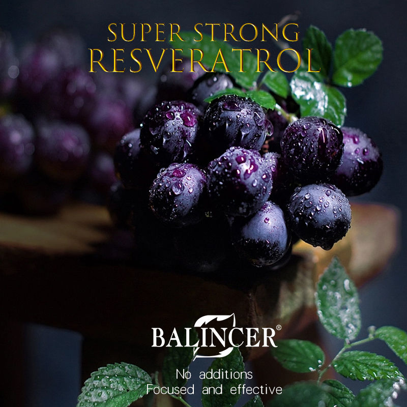 Thumbnail: Balincer Resveratrol Capsules Support Cardiovascular Health, Antioxidants, Impro