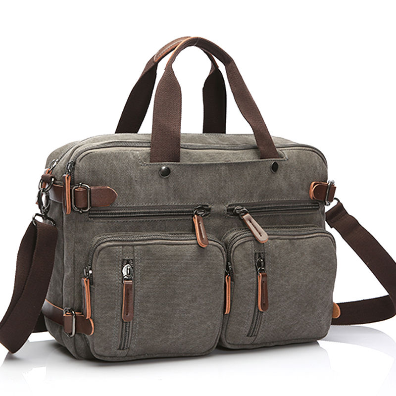 Thumbnail: Hot Canvas Men Travel Handbag Large Capacity Outdoor Bags Men's Travel Duffel Ba