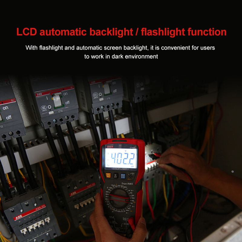 Thumbnail: UNI-T UT89X UT89XD Professional Digital Multimeter True RMS NCV 20A Current AC D