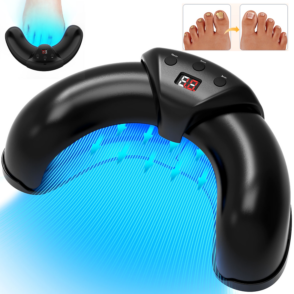 KTS Nail Fungus Laser Device Toenail Fungus Cleaning Machine 12x470nm 6x910nm Cu