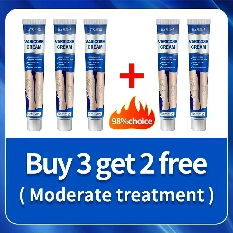 Thumbnail: NewOintment for Varicose Veins Eliminate Vasculitis Phlebitis to Relieve Spider 