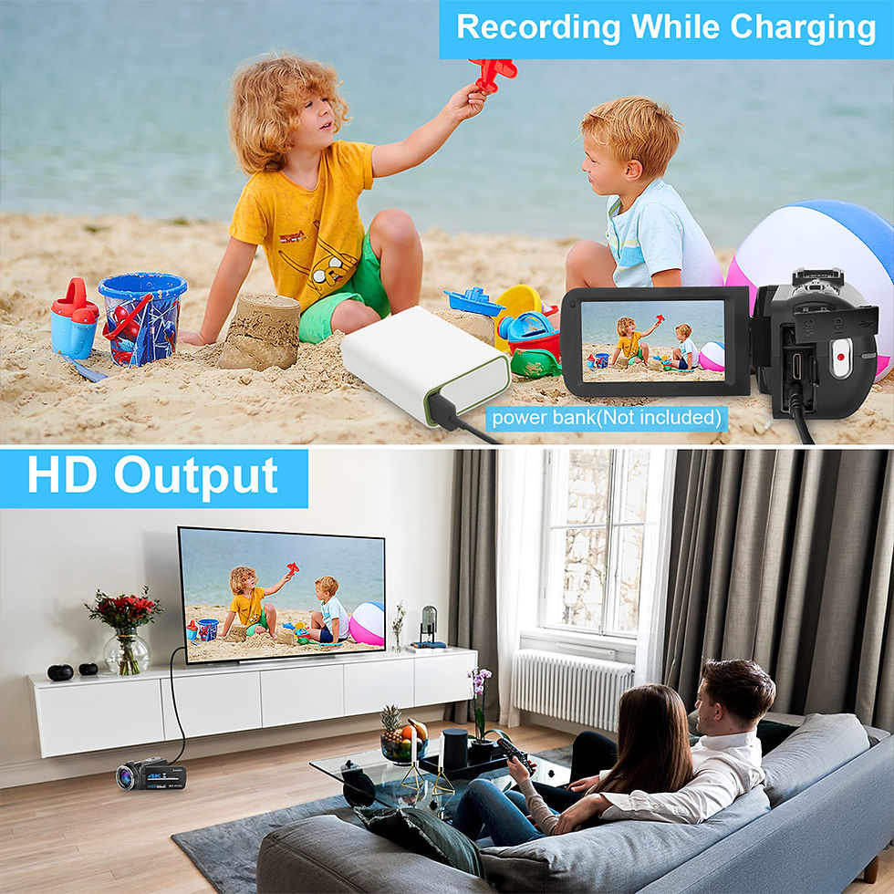 Thumbnail: 2024 Video Camera YouTube for Tiktok Vlogging IR Night Vision UHD 4K Webcam 56MP