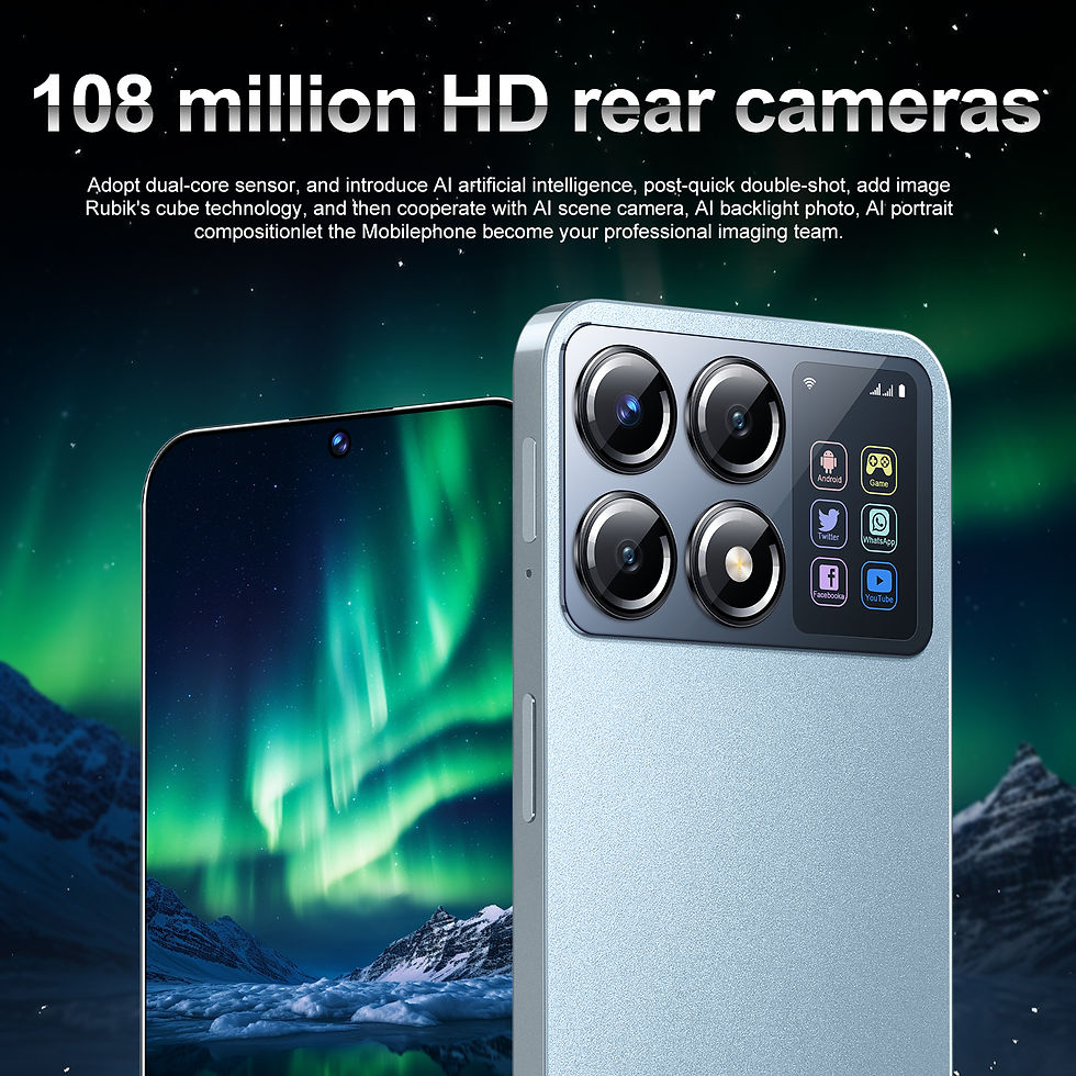 Thumbnail: Smartphone  X7 Pro  Original  7.3 '' Full Screen 4G/5G Cell Phone 1TB