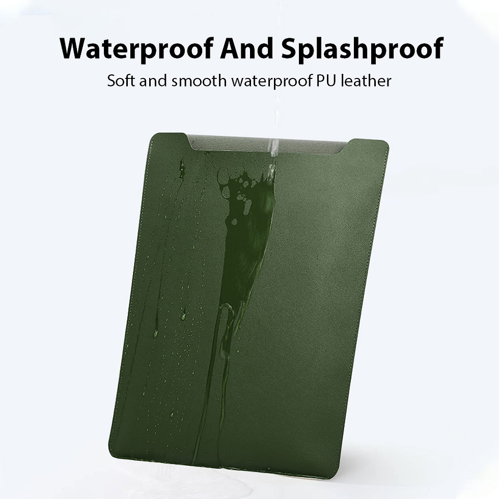 Thumbnail: Laptop Sleeve Bag Case For Apple Macbook 16 15 13 11 inch For Lenovo Huawei Xiao