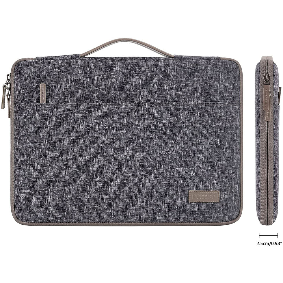 Thumbnail: DOMISO 10",11",13",14“,156”,17“ Inch Laptop Sleeve Case Briefcase Water-Re