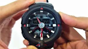 Thumbnail: CASIO G SHOCK GA500-1A4 ORIGINAL