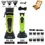 Thumbnail: Professional Hair Clipper Kit for Men DLC Blade with Base Charger Cordless USB I