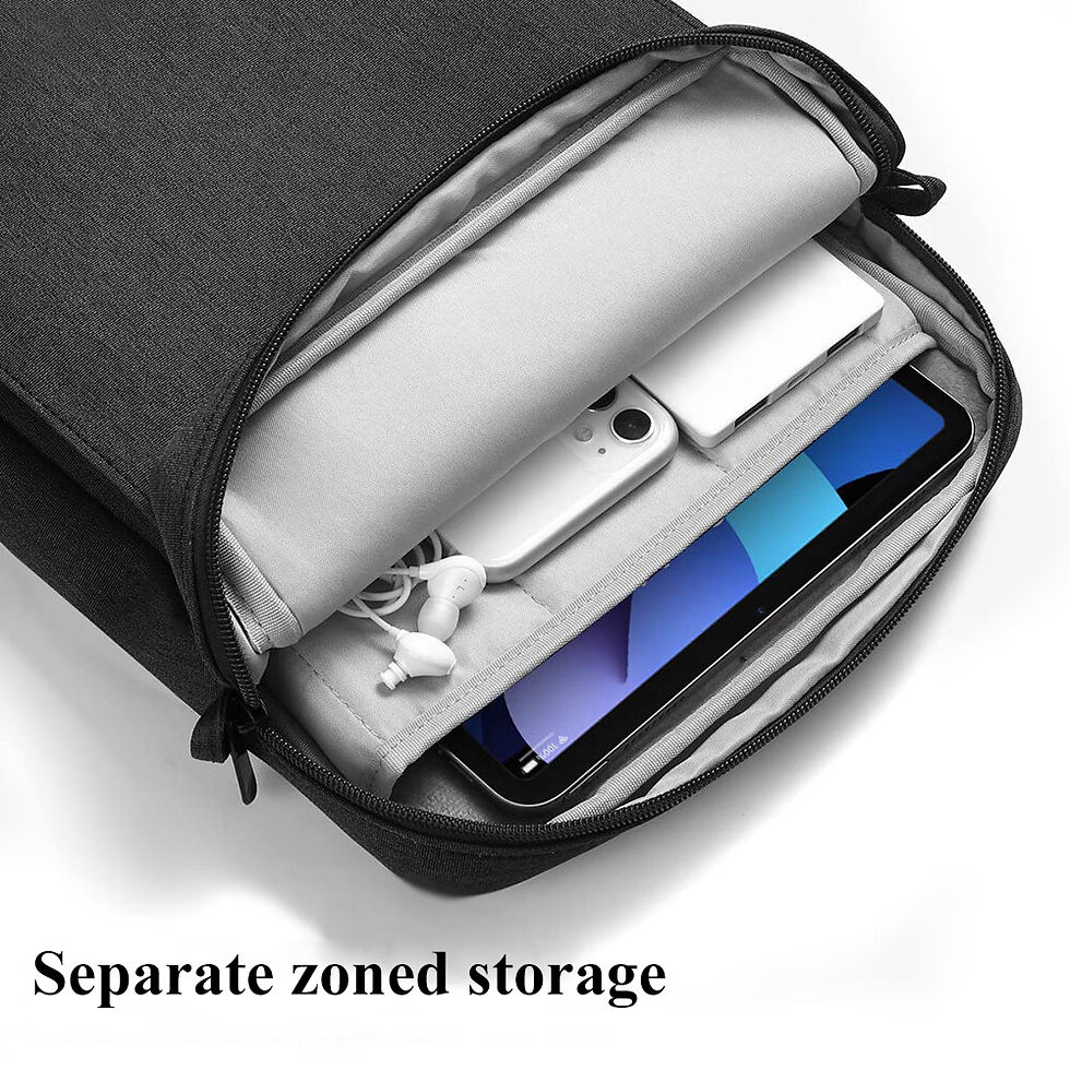 Thumbnail: Laptop Tablet Messenger Bag for Macbook Air Pro 11 12 9th / 10.5" 11" iPad Pro A