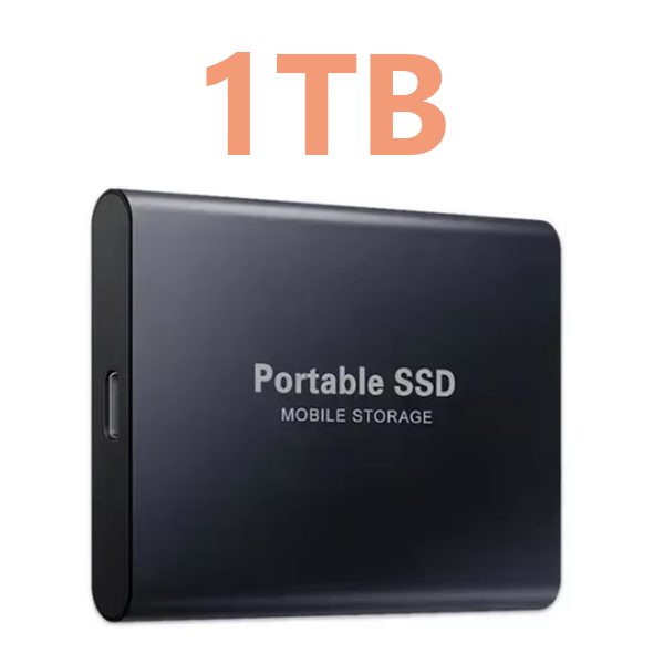 Thumbnail: External Hard Drive 1TB Portable Solid-state Drive 2TB High-speed Hard Disk 4TB 