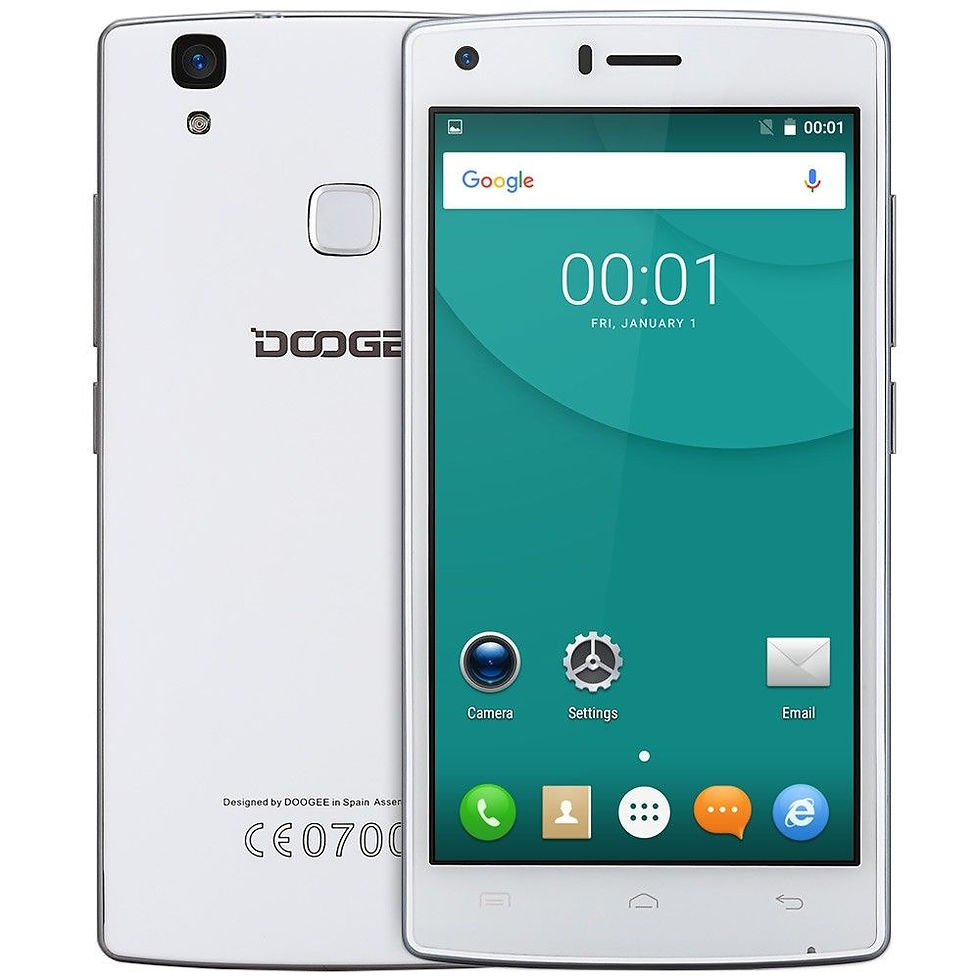Thumbnail: DOOGEE X5 MAX Pro 5" 4G Smart Mobile Phone Android6.0 Quad Core 2GB 16GB 4000mAh