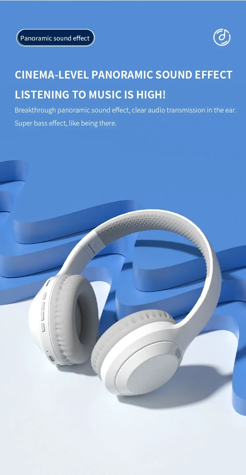 Thumbnail: Xiaomi DR10 Wireless Headphones Bluetooth5.3 Earphones Foldable Earbuds Driver 