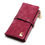 Thumbnail: Cheaper!! New Fashion Women Wallets Drawstring Nubuck Leather Zipper Wallet Wome