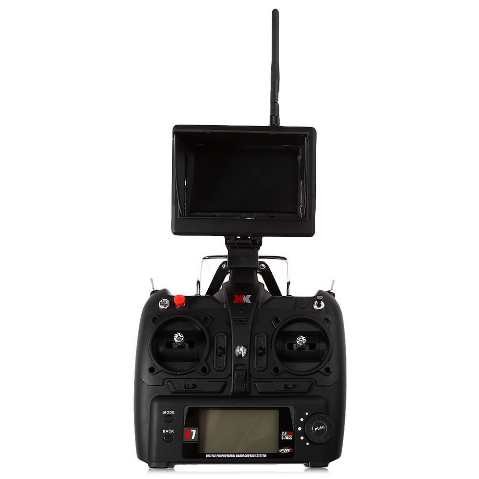 Thumbnail: XK X252 2.4G 7CH 720P HD Camera RC Quadcopter Drone 5.8G FPV 3D RTF HighQuality