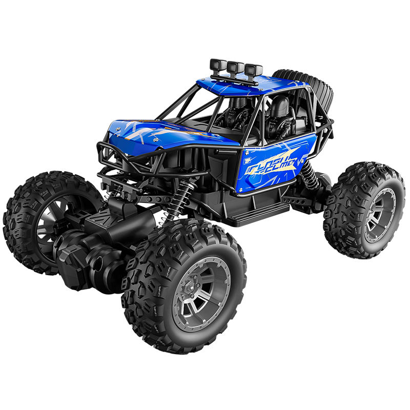 Thumbnail: New 4CH Off-Road Car With Light Radio Remote Control Rechargeable Racing Vehicle