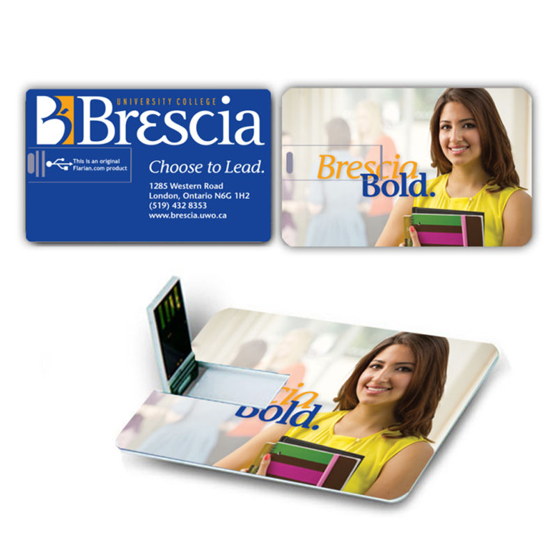 Thumbnail: (Over 10pcs Free logo) 100% capacity 4GB 8GB 16GB 32Gb credit card USB Flash Dri