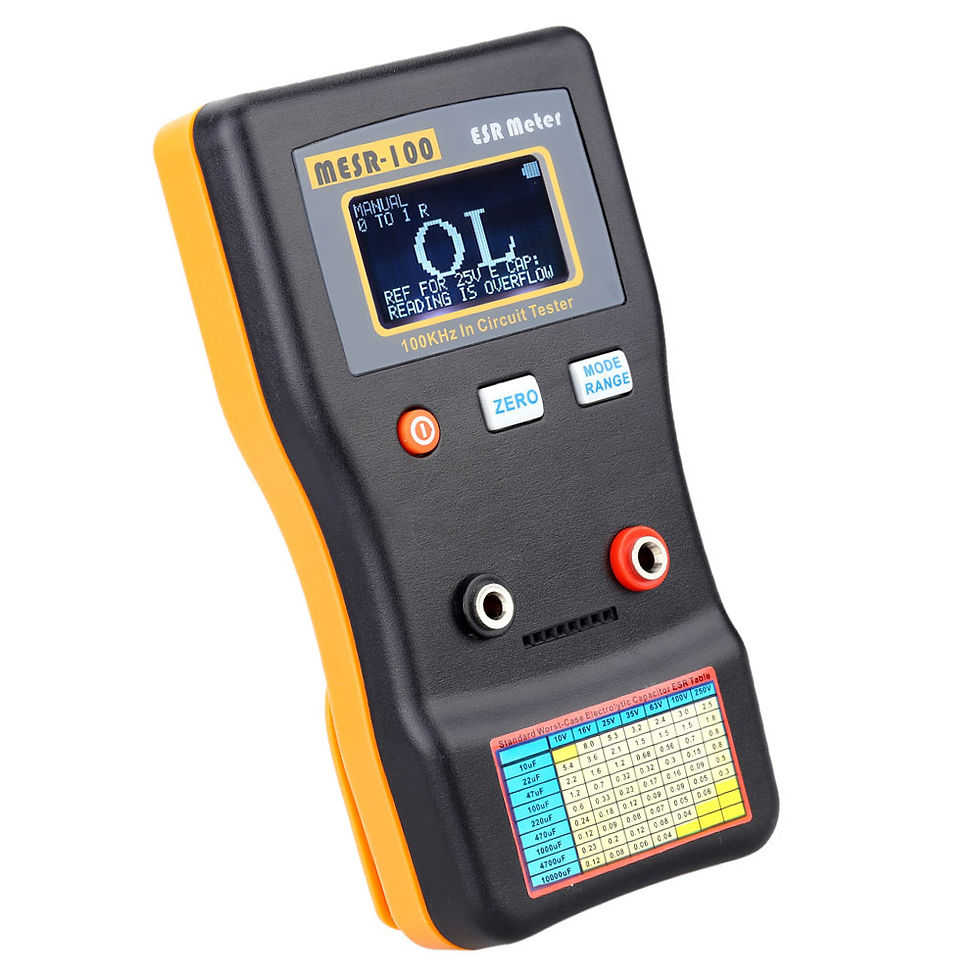 Thumbnail: MESR-100/M6013 ESR Capacitance Ohm Meter Professional Capacitance Resistance 