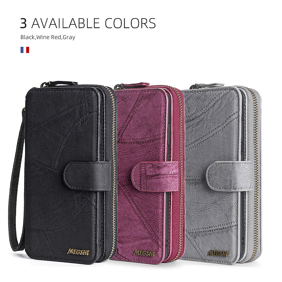 Thumbnail: Wallet PU Leather Phone Case For Samsung Galaxy S8 S9 S10 S20 S21 S22 S23 Plus U