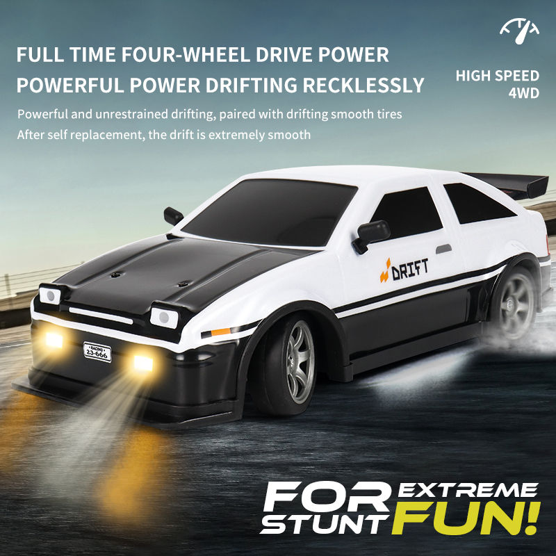 Thumbnail: 1/16 remote control car AE86 4x4 high-speed remote control drift car 2.4G remote