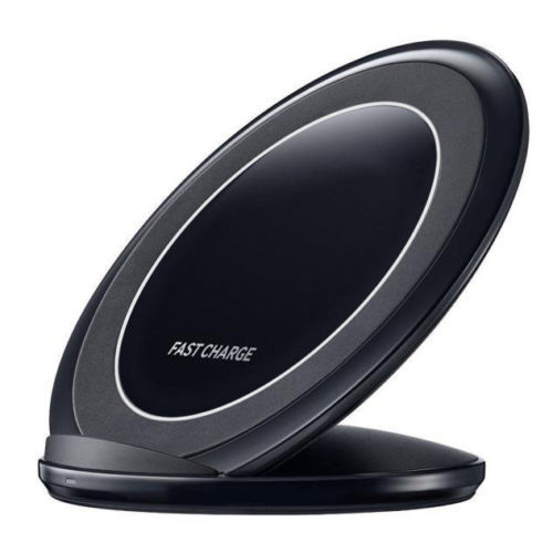 Thumbnail: Qi Wireless Fast Charger Charging Stand Dock Pad For Samsung Galaxy S7 / S8 Plus