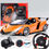 Thumbnail: drift cart with Steering wheel remote control car 1:16 charging four-way high-sp