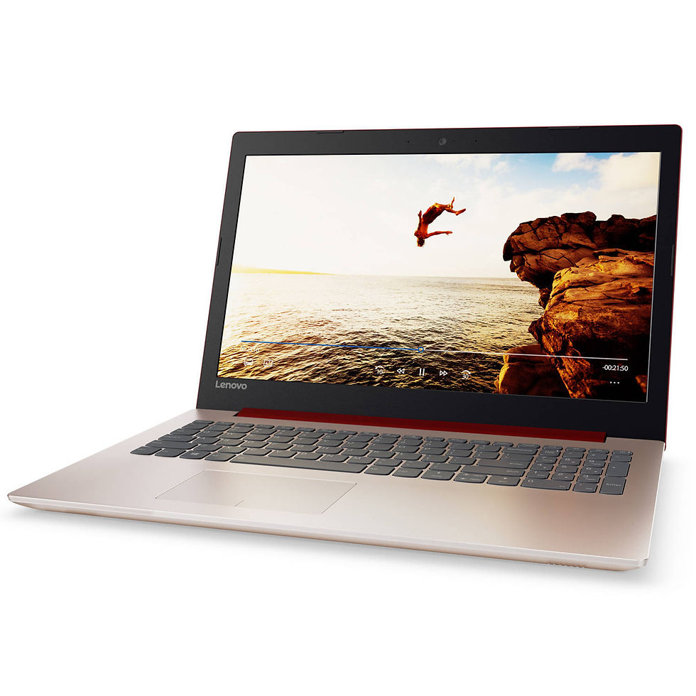 Thumbnail: NEW! LENOVO 15.6” Laptop Intel 2.40GHz 4GB 1TB DVD+RW WebCam HDMI USB Windows 10