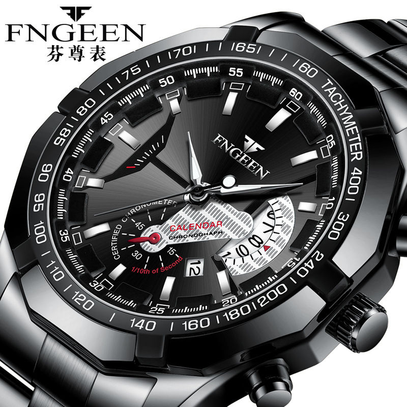 Thumbnail: 2024 Top Brand Luxury Watch Fashion Casual Military Quartz Sports Wristwatch Ful