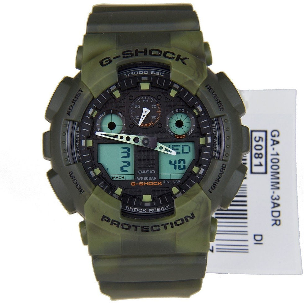 Thumbnail: CASIO G SHOCK GA100MM-3A ORIGINAL