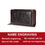 Thumbnail: 2024 Leather Large Men Clutch Wallets Name Customized Men Purse 100% Genuine Lea