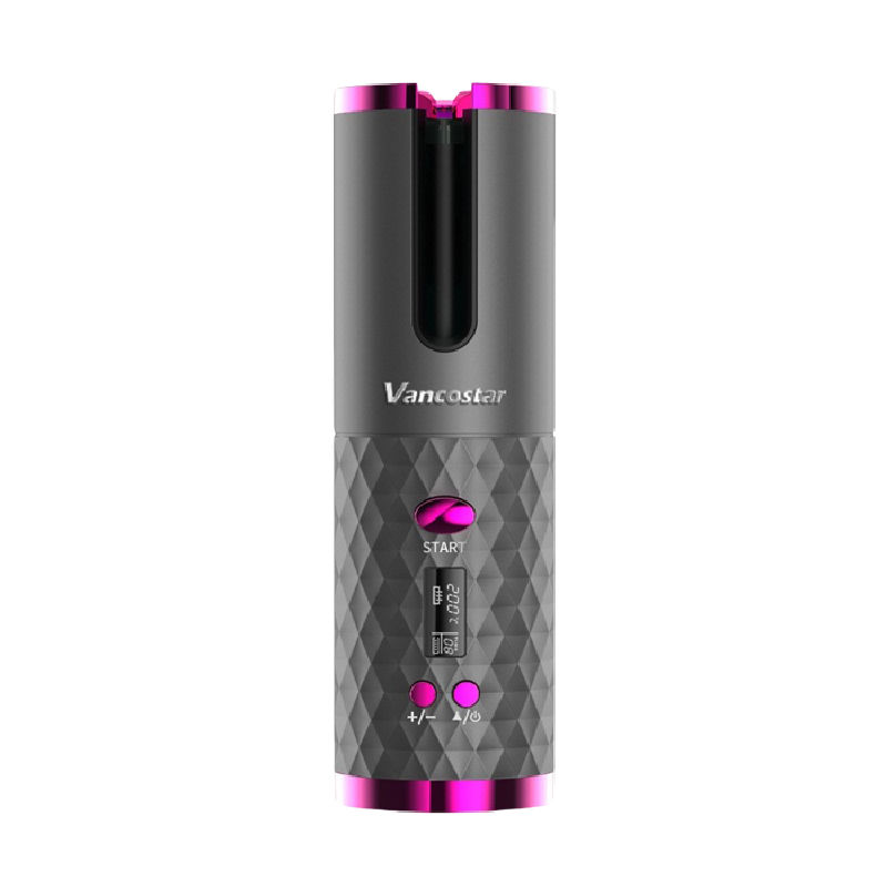 Thumbnail: Wireless Electric Hair Curler Portable Travel Home Use 6 Timing 6 Temp. LED Cord