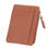 Thumbnail: 2024 New Mini Women Wallets Card Wallets Name Engraving Zipper PU Leather Top Qu