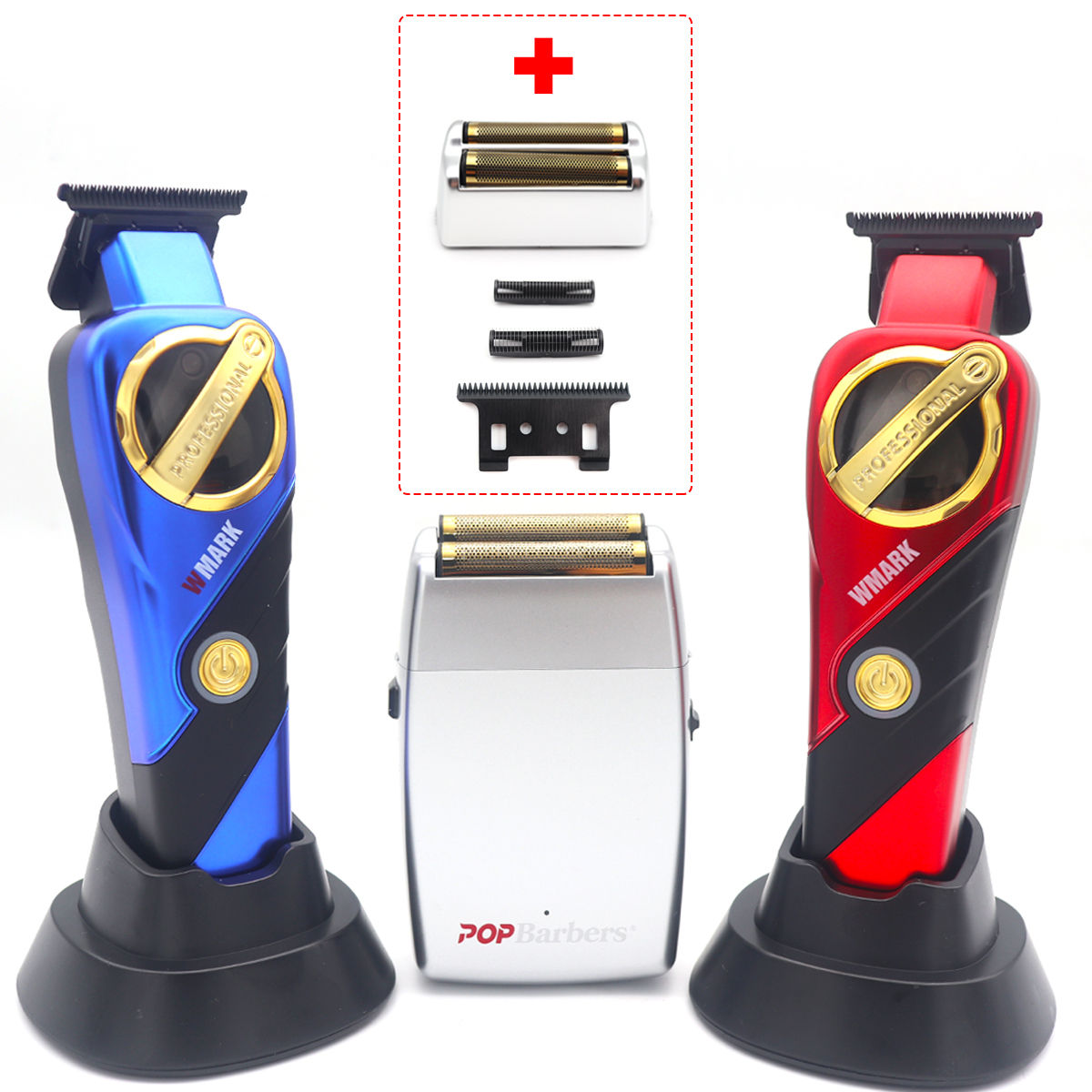 NG-9213 P620 Professional Barber Cutting Machines Kit Magnetic Motor DLC Blade 1