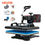 Thumbnail: VEVOR Heat Press 5 in 1 Heat Press Machine 12 x 15in Clamshell Sublimation Trans