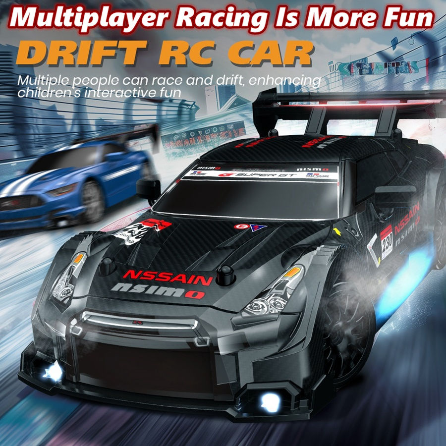Thumbnail: 4WD RC Drift Car Remote Control GTRPRO AE86PRO Model 4x4 Racing RTR Radio Truck 