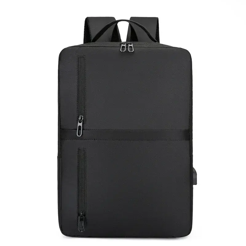 Thumbnail: New Men's Waterproof Backpack USB School Backpack 15.6 Inch Laptop Backpack Unis