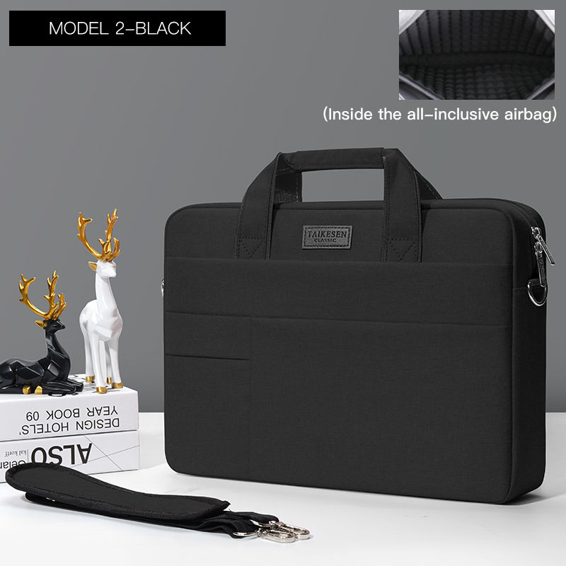 Thumbnail: Shockproof Laptop Bag 12 13 14 15 15.6 inch Lady Man Sleeve Case For MacBook Air