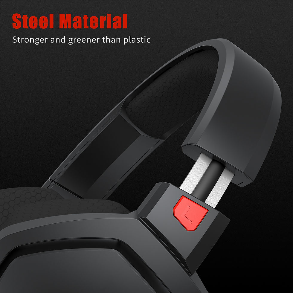 Thumbnail: NUBWO G06 Dual Wireless Gaming Headset with Microphone for PS5, PS4, PC, Mobile,
