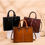 Thumbnail: Women Handbag Cross body Shoulder Tote Bag Genuine Leather Shopping Fashion Offi